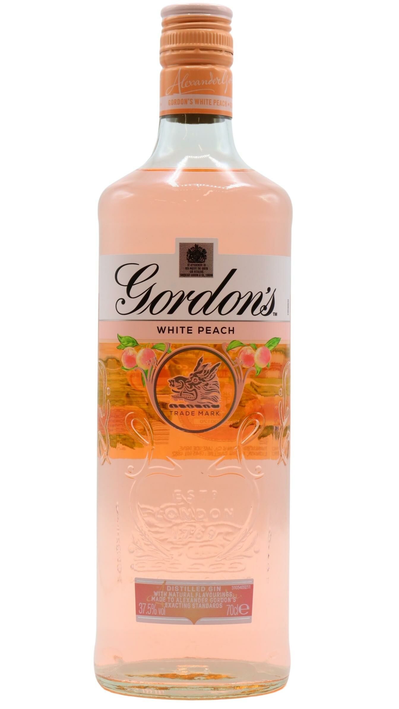 Gordons - White Peach Gin 70cl 37.5% ABV | Hard To Find Whisky | HTFW