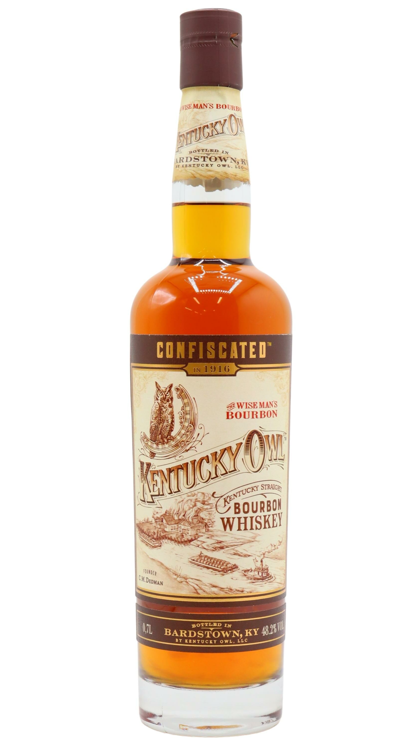 Kentucky Owl - Confiscated Kentucky Straight Bourbon Whiskey 70cl