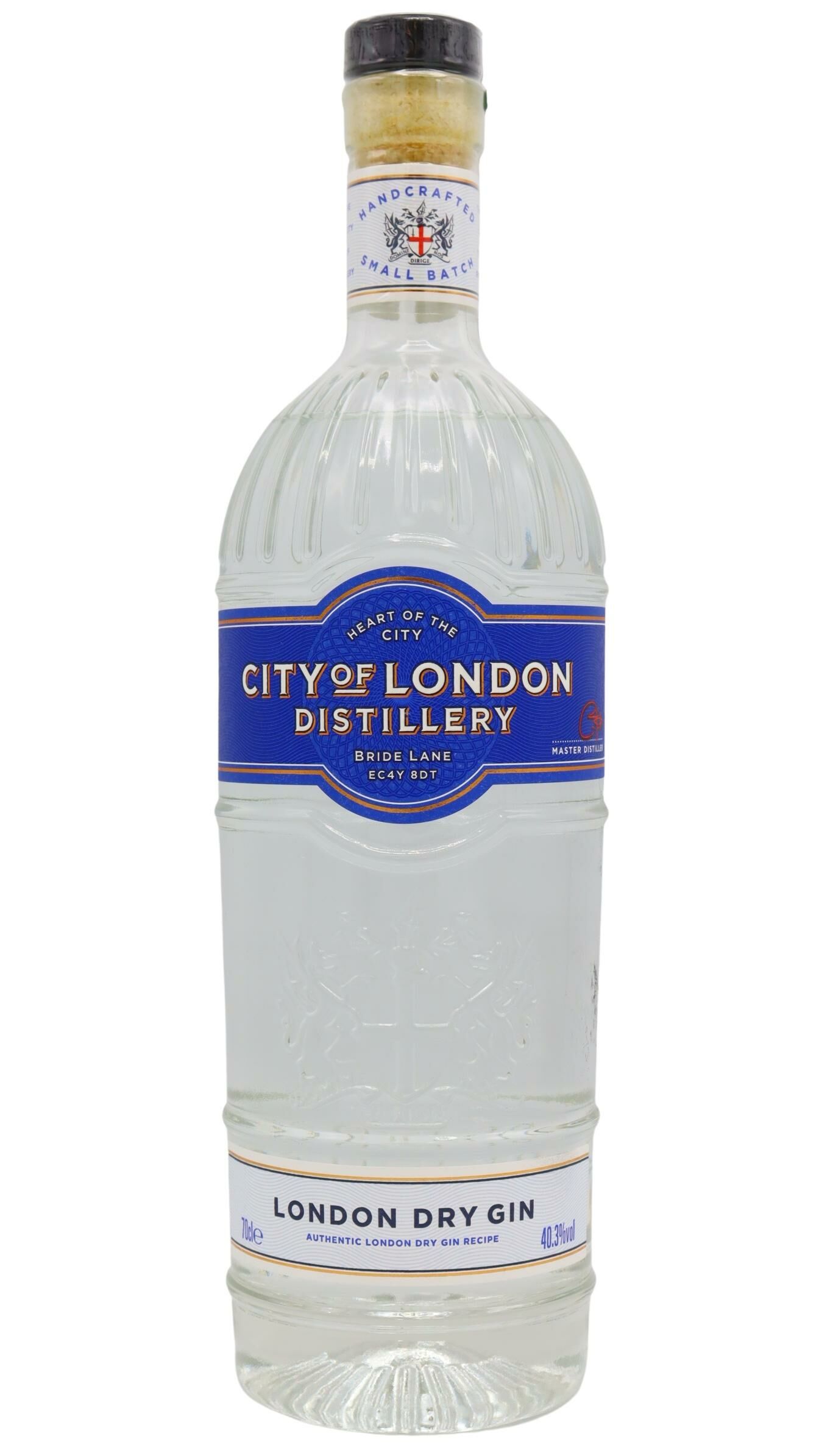 City Of London Distillery - London Dry Gin 70cl 40.3% ABV