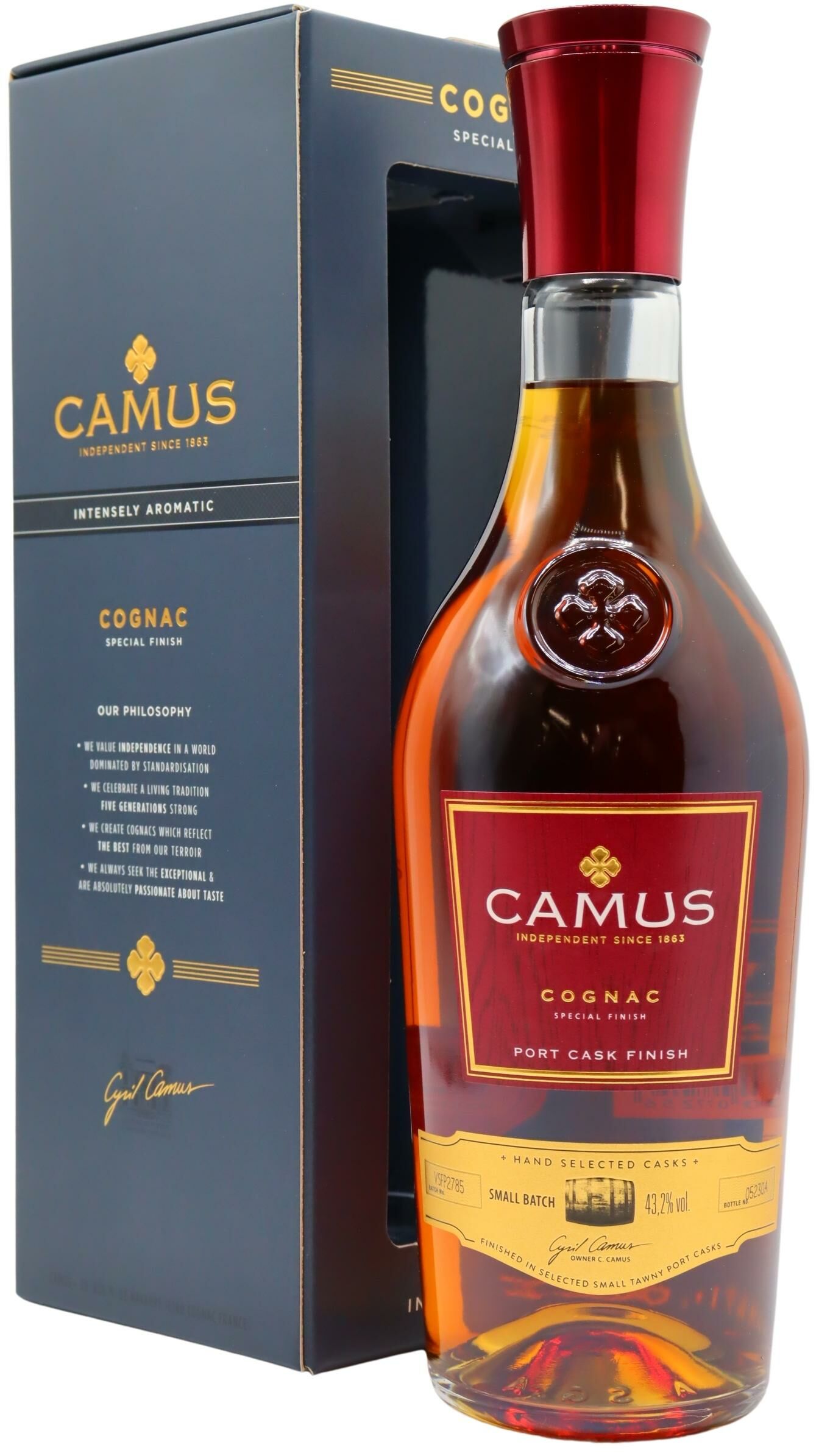 Camus - Port Cask Finish Cognac 70cl 43.2% ABV | Hard To Find