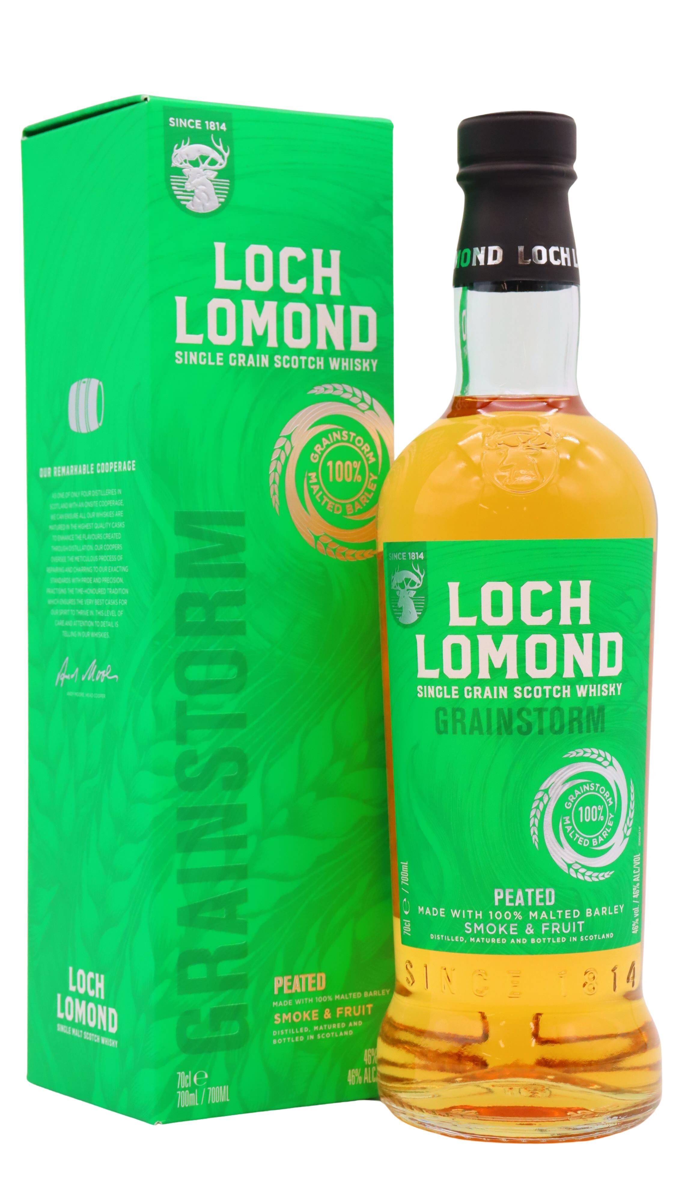 Loch Lomond - Grainstorm Peated Single Grain Scotch Whisky 70cl 46
