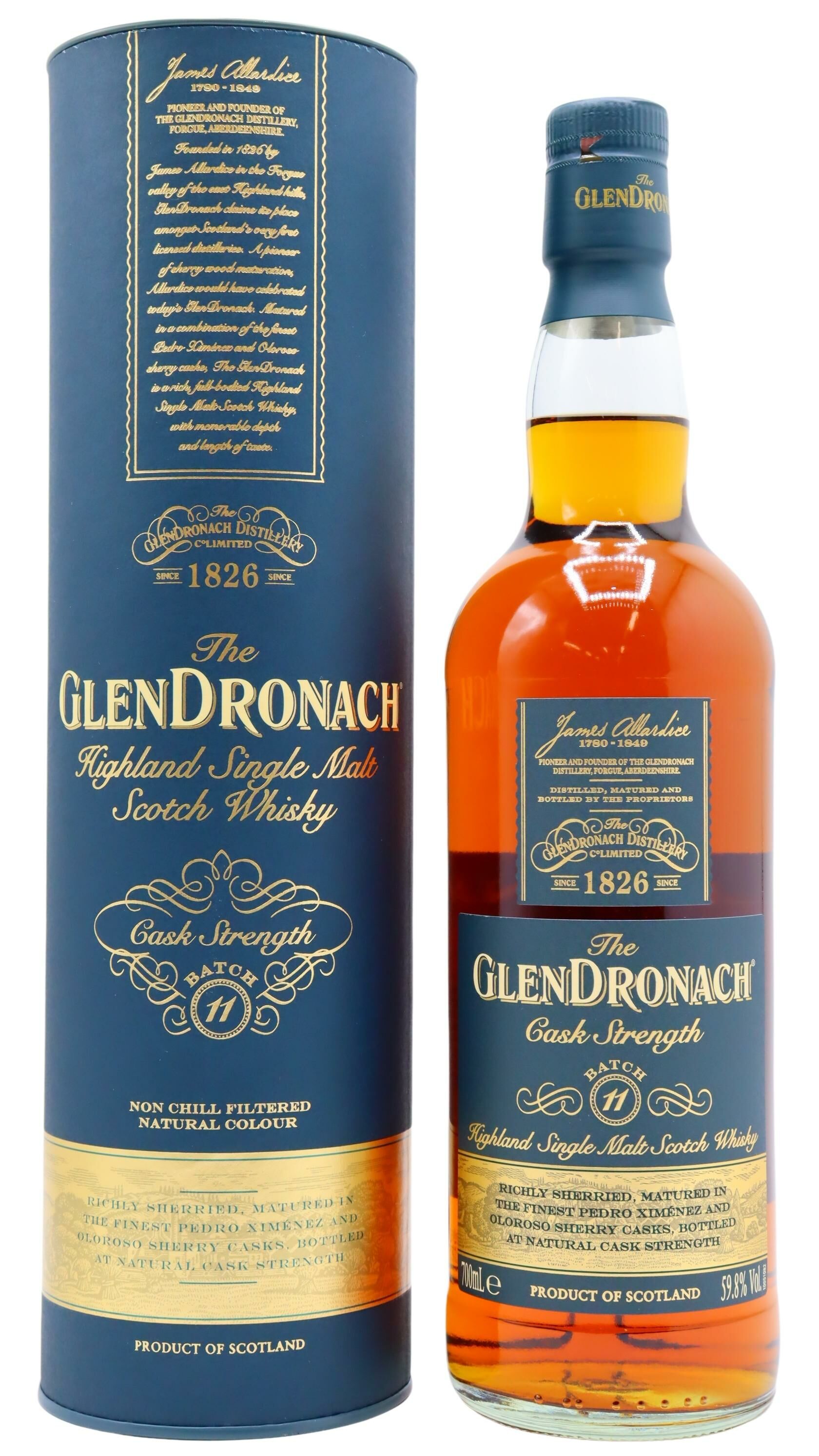 Glendronach - Cask Strength Batch #11 Highland Single Malt Scotch