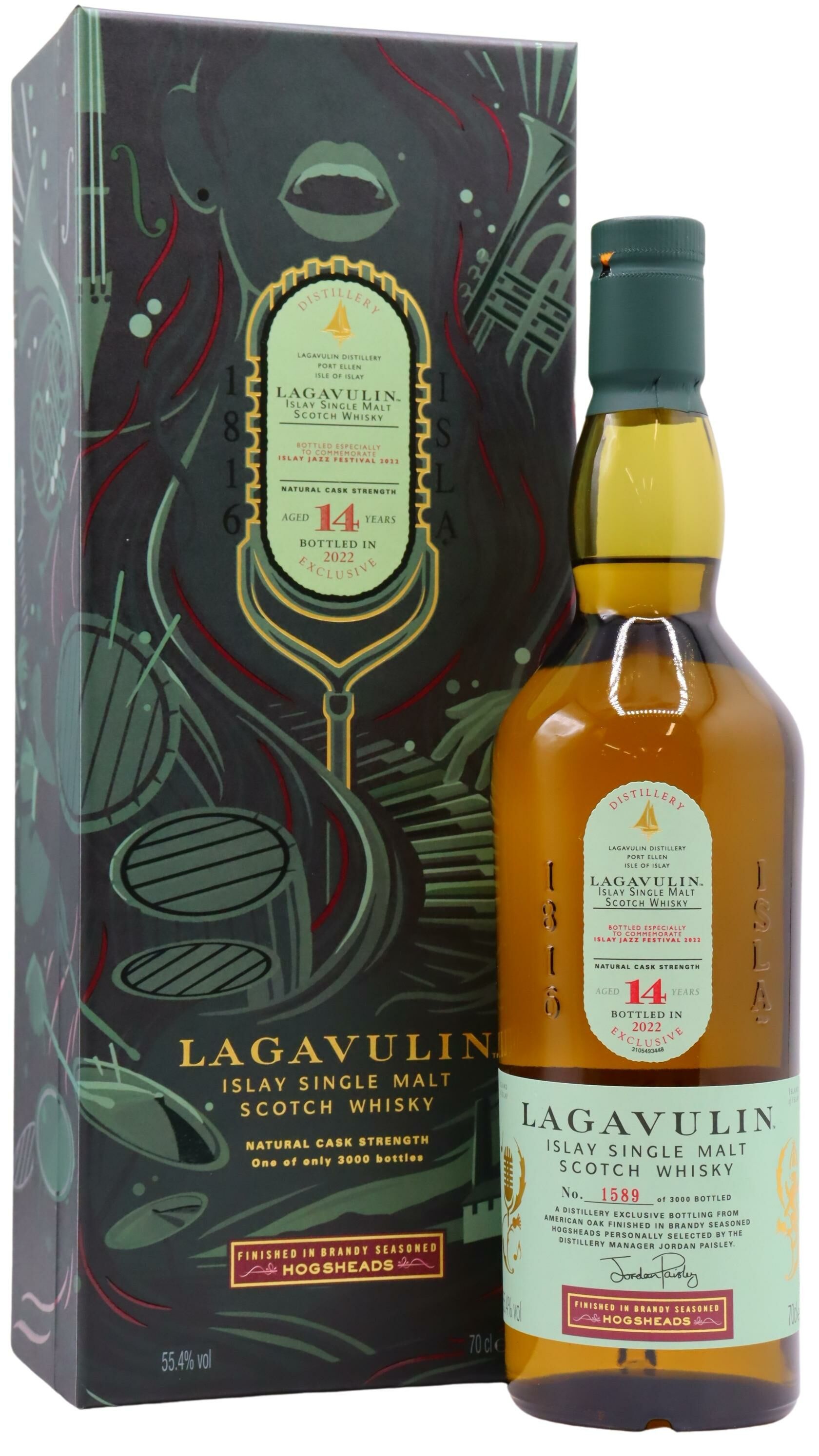 Lagavulin - 14 year old 2022 Jazz Festival Single Malt Scotch