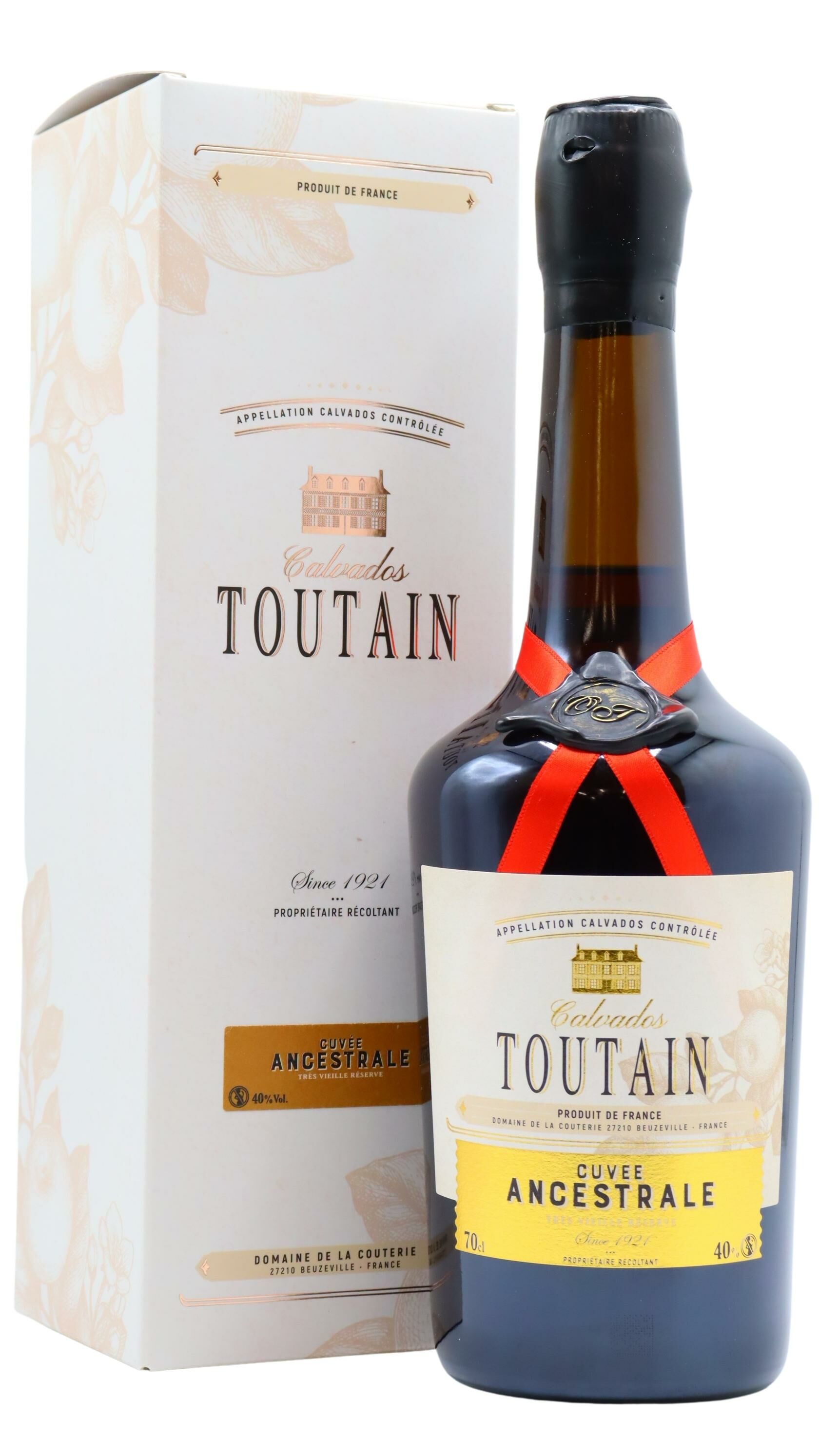 Toutain - 45 year old Tres Vieille Calvados 70cl 40% ABV | Hard To