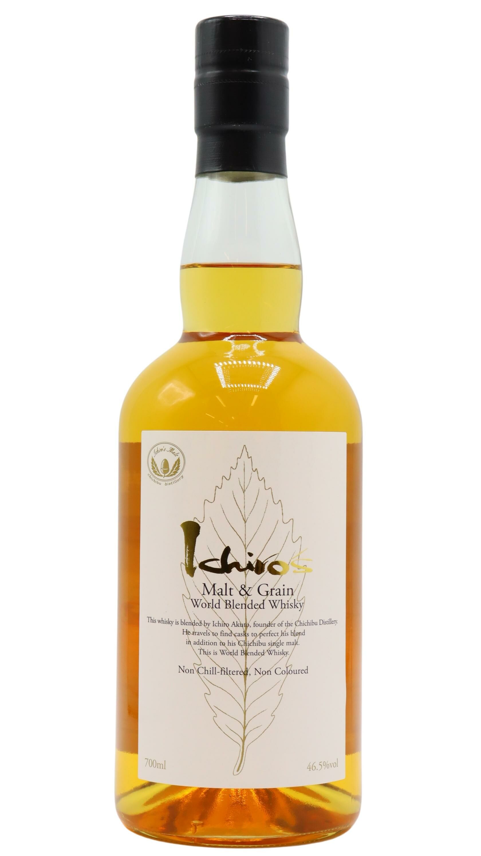 ウイスキー Chichibu Chichibu - Ichiro's Malt & Grain Blended World Whisky 70cl