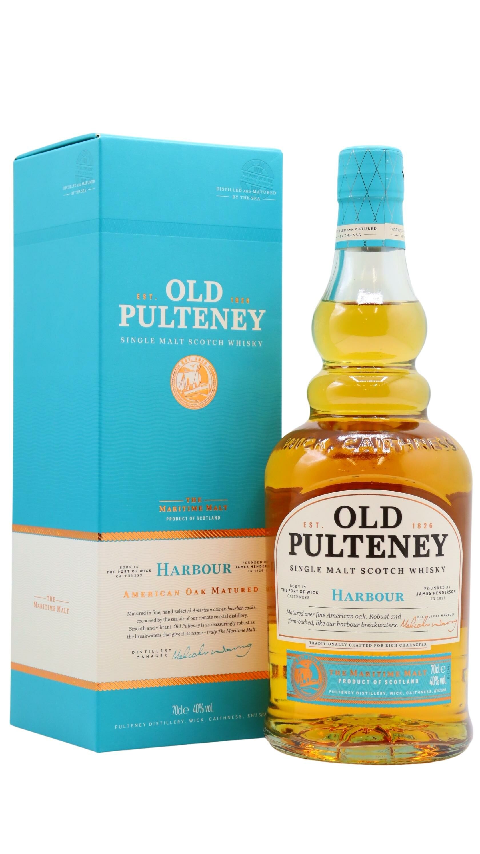 Old Pulteney - Harbour Single Malt Scotch Whisky 70cl 40% ABV