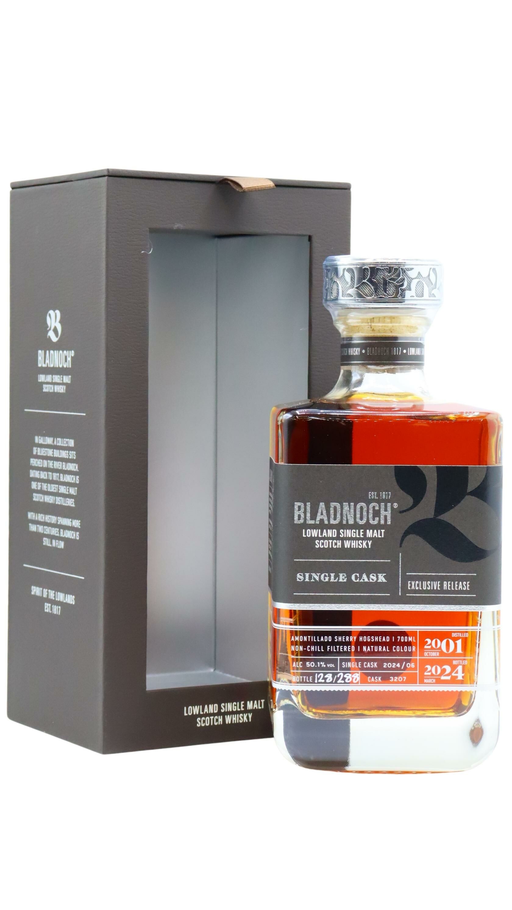 Bladnoch - 23 year old Single Amontillado Sherry Cask #3207 2001