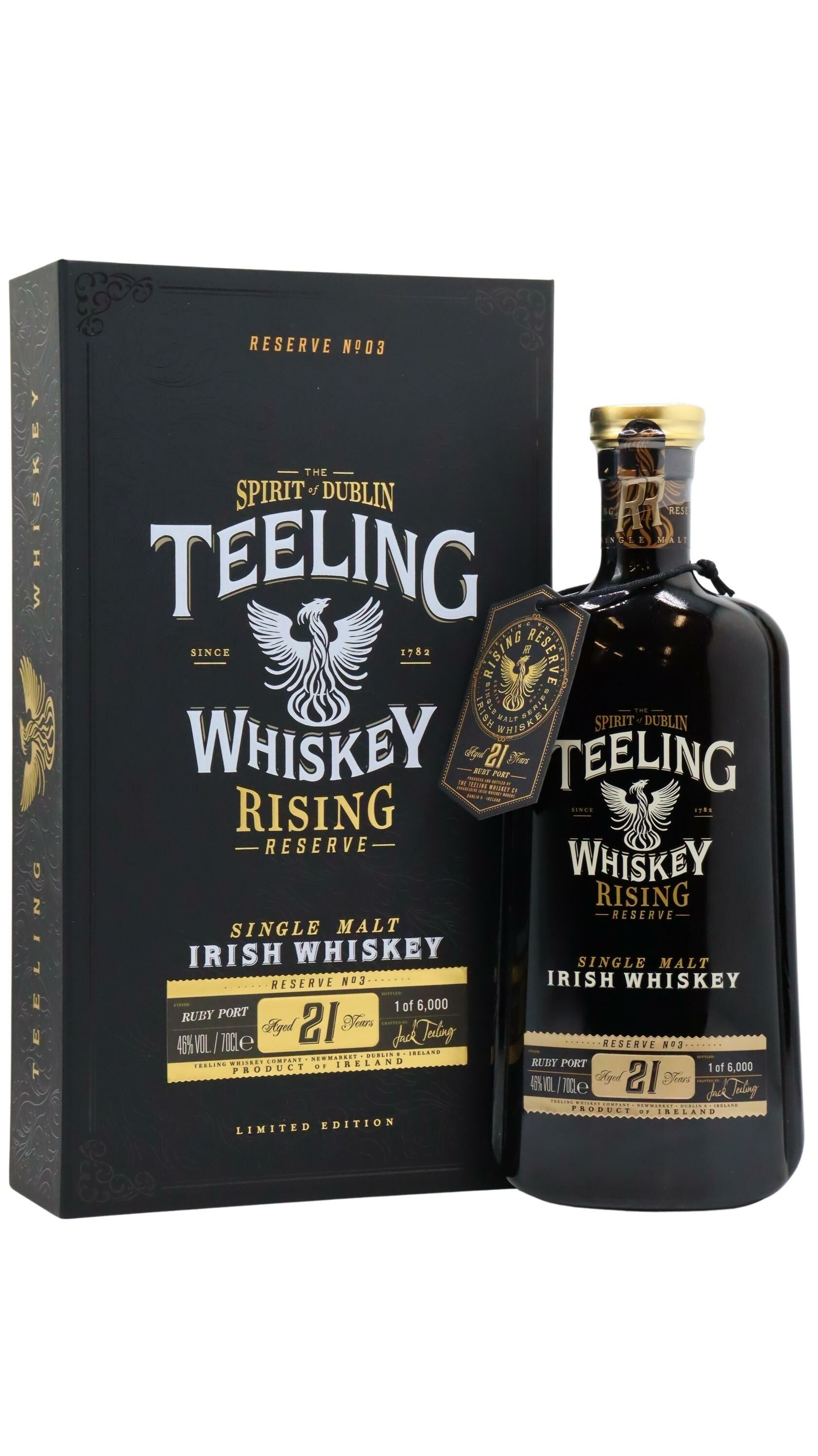 Teeling - Rising Reserve No. 3 Single Malt Irish 21 year old