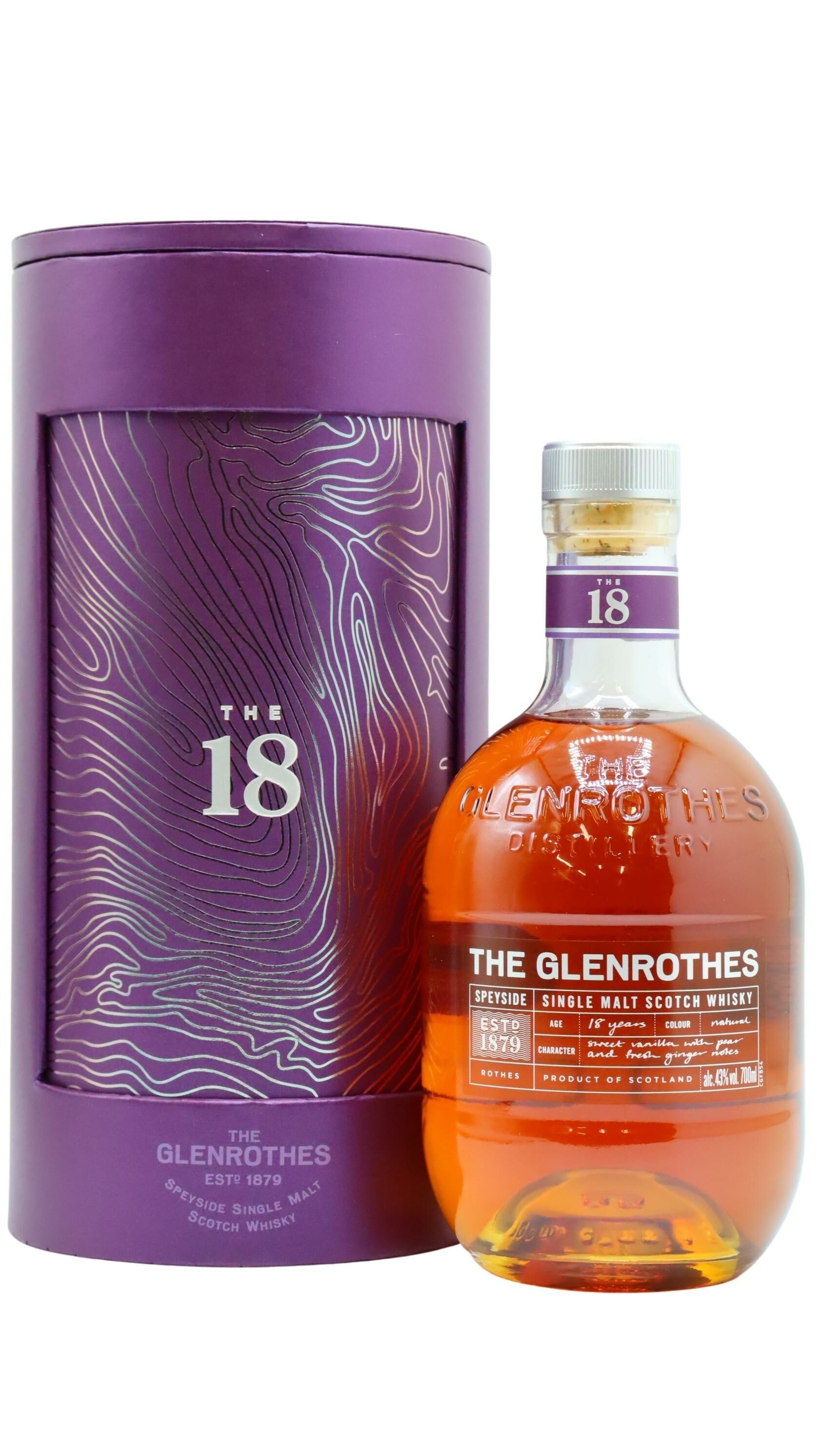 THE GLENROTHES 18年 700ml The Glenrothes 18 Years Old Speyside Single Malt Scotch