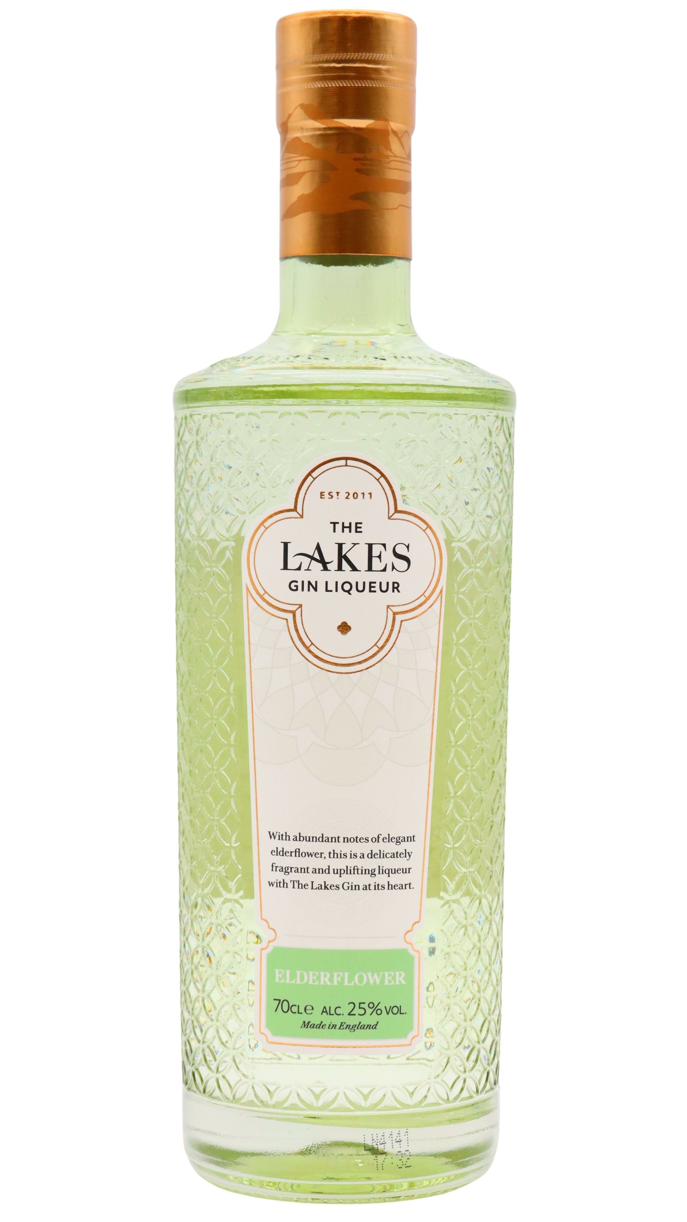 The Lakes - Elderflower English Gin Liqueur 70cl 25% ABV | Hard To