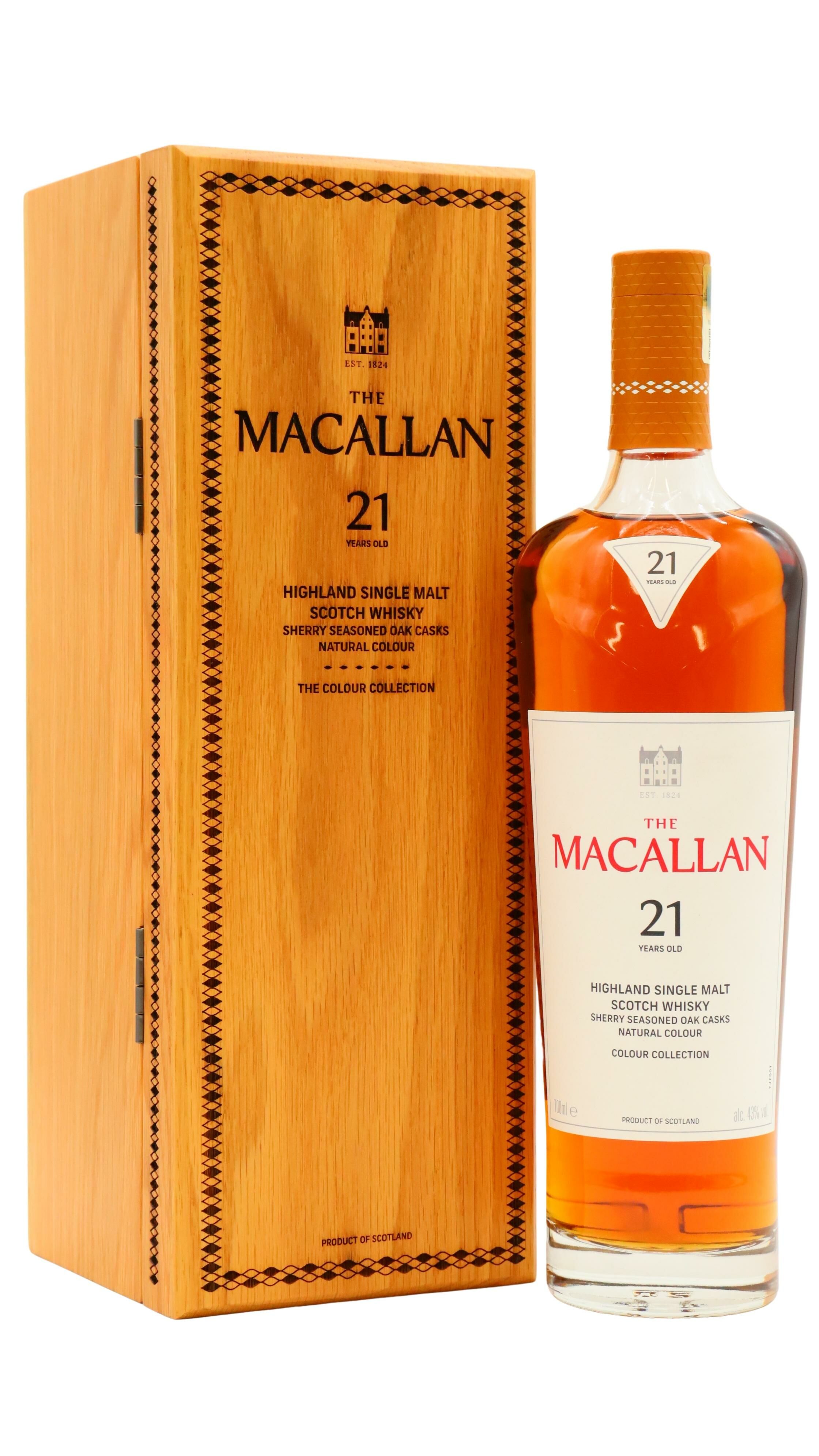 The Macallan - 21 year old The Colour Collection Single Malt