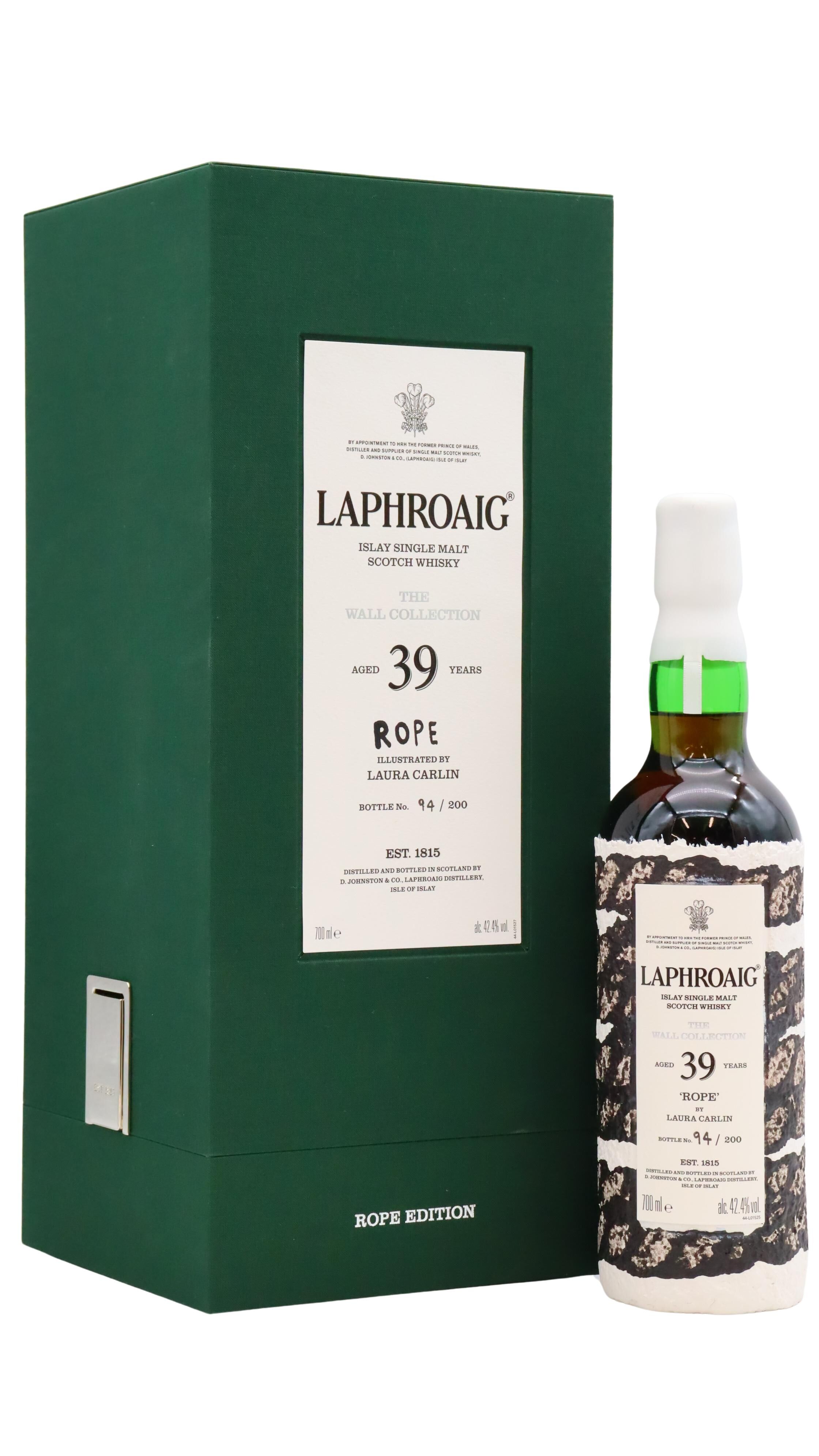 Laphroaig - 39 year old The Wall Collection: Rope Single Malt