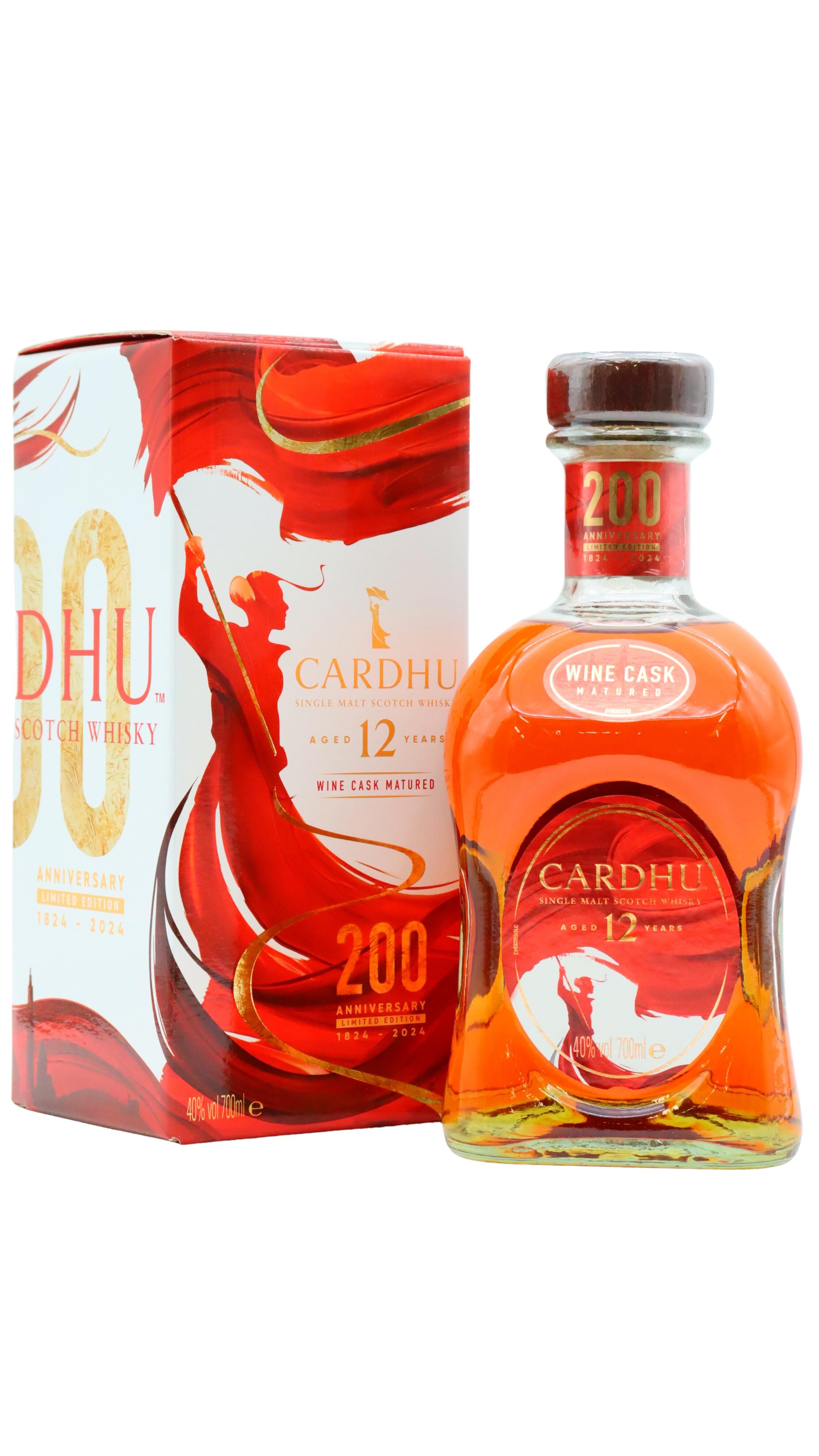 Cardhu - 12 year old 200th Anniversary Single Malt Scotch Whisky