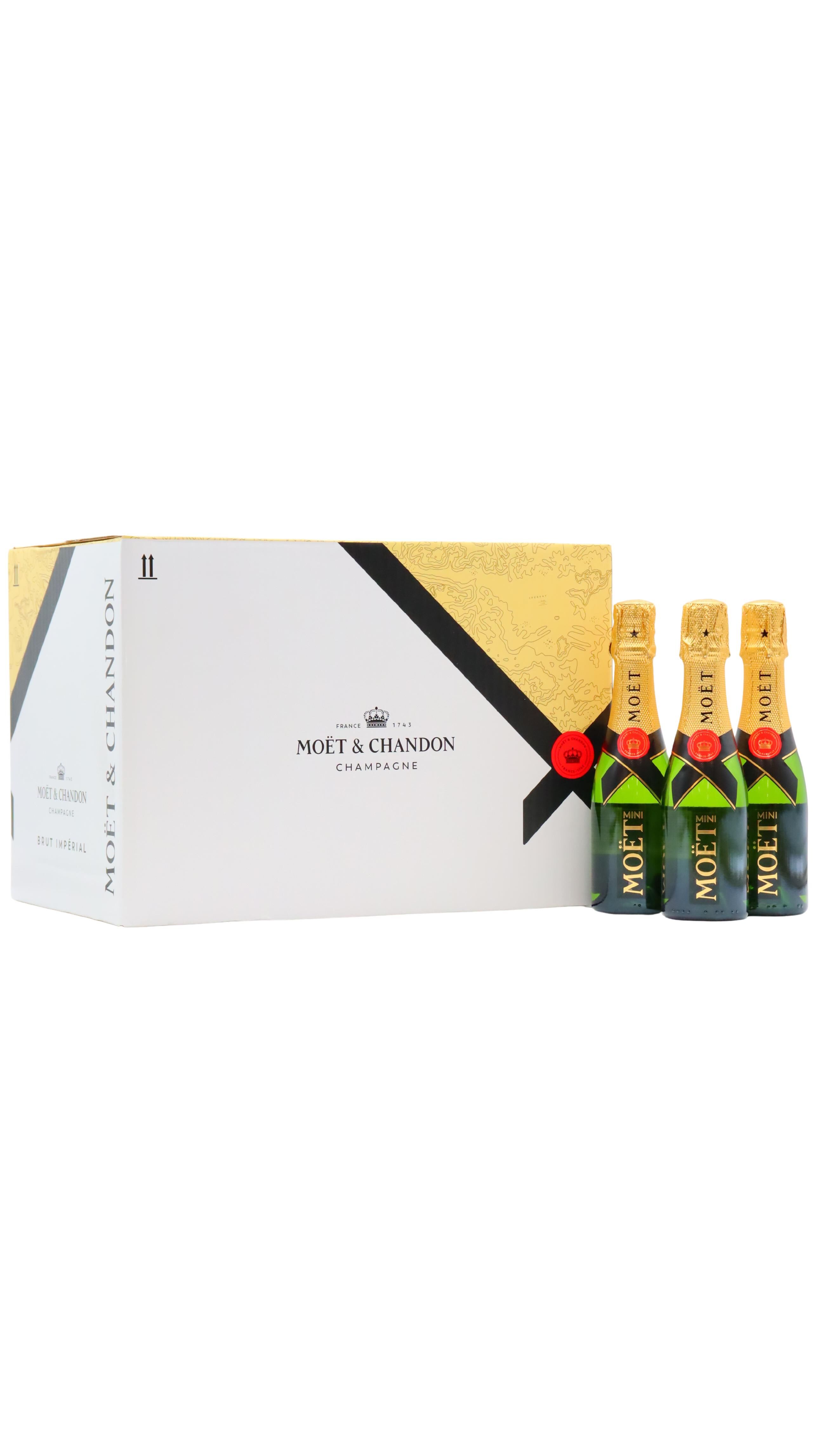 Moet & Chandon - Impérial Brut NV Mini Champagne 20cl x 24 12.5