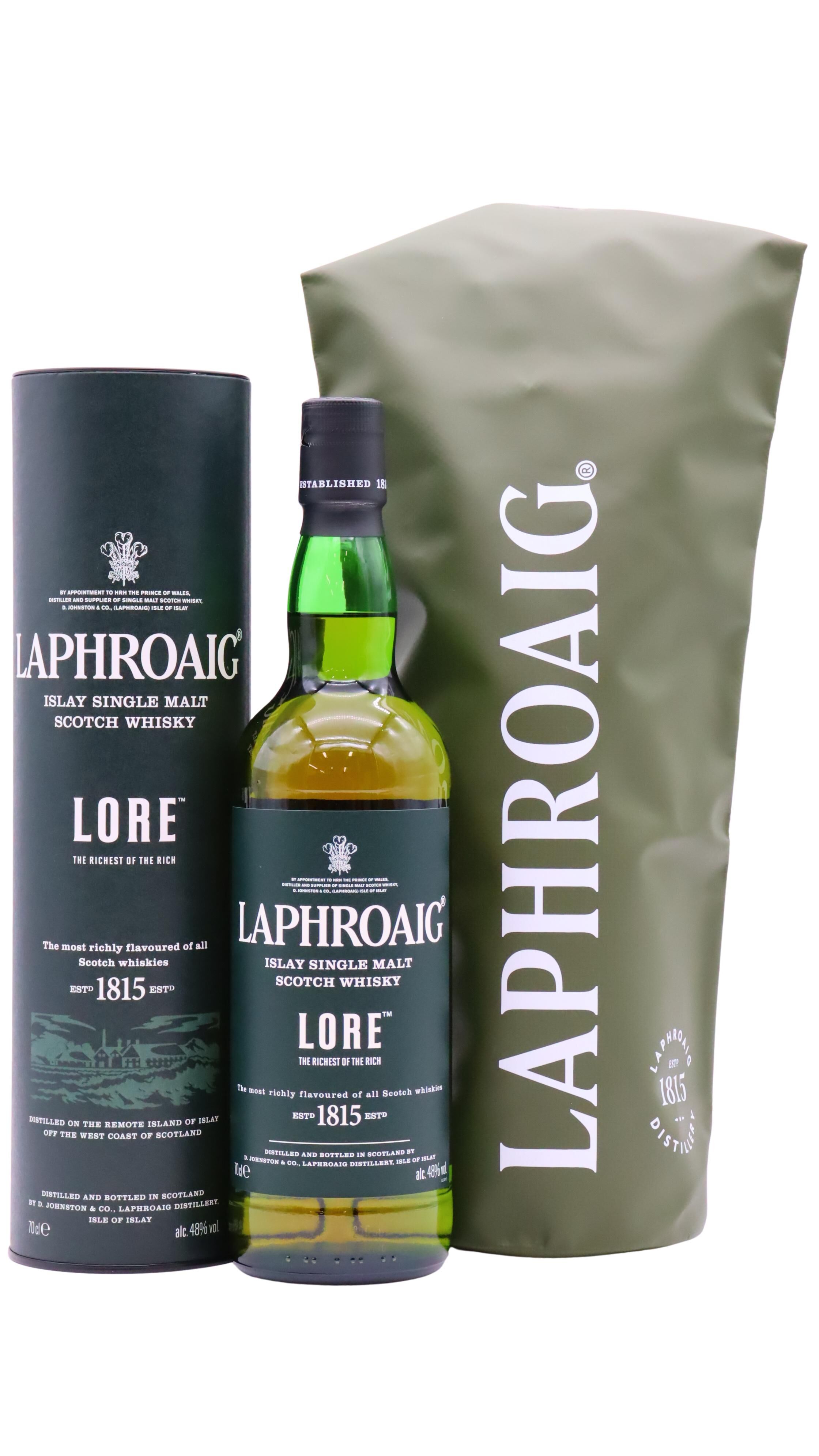 Laphroaig - Lore Islay Single Malt Scotch Whisky 70cl 48% ABV