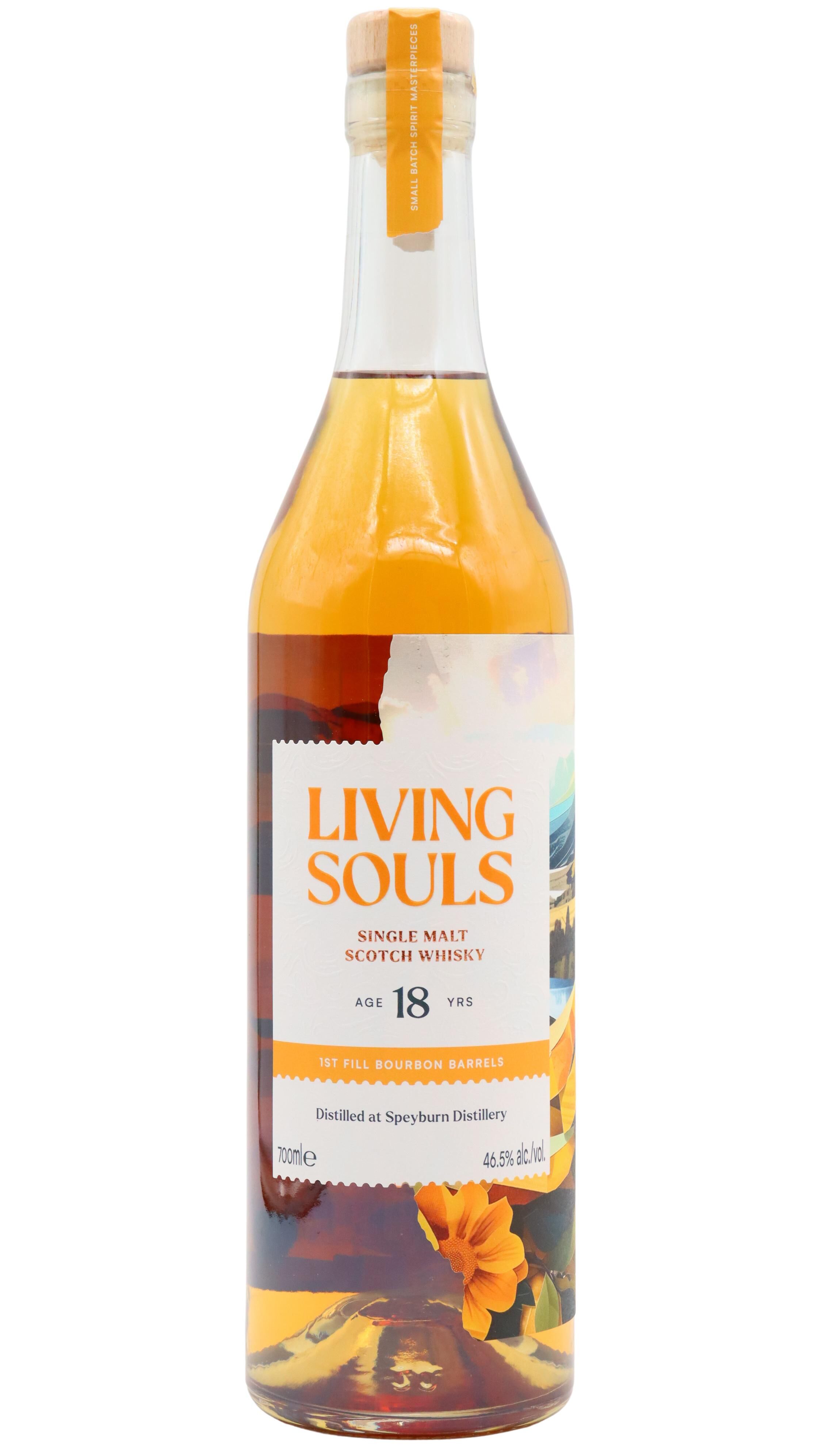 Speyburn - 18 year old Living Souls Scotch Single Malt Whisky 70cl