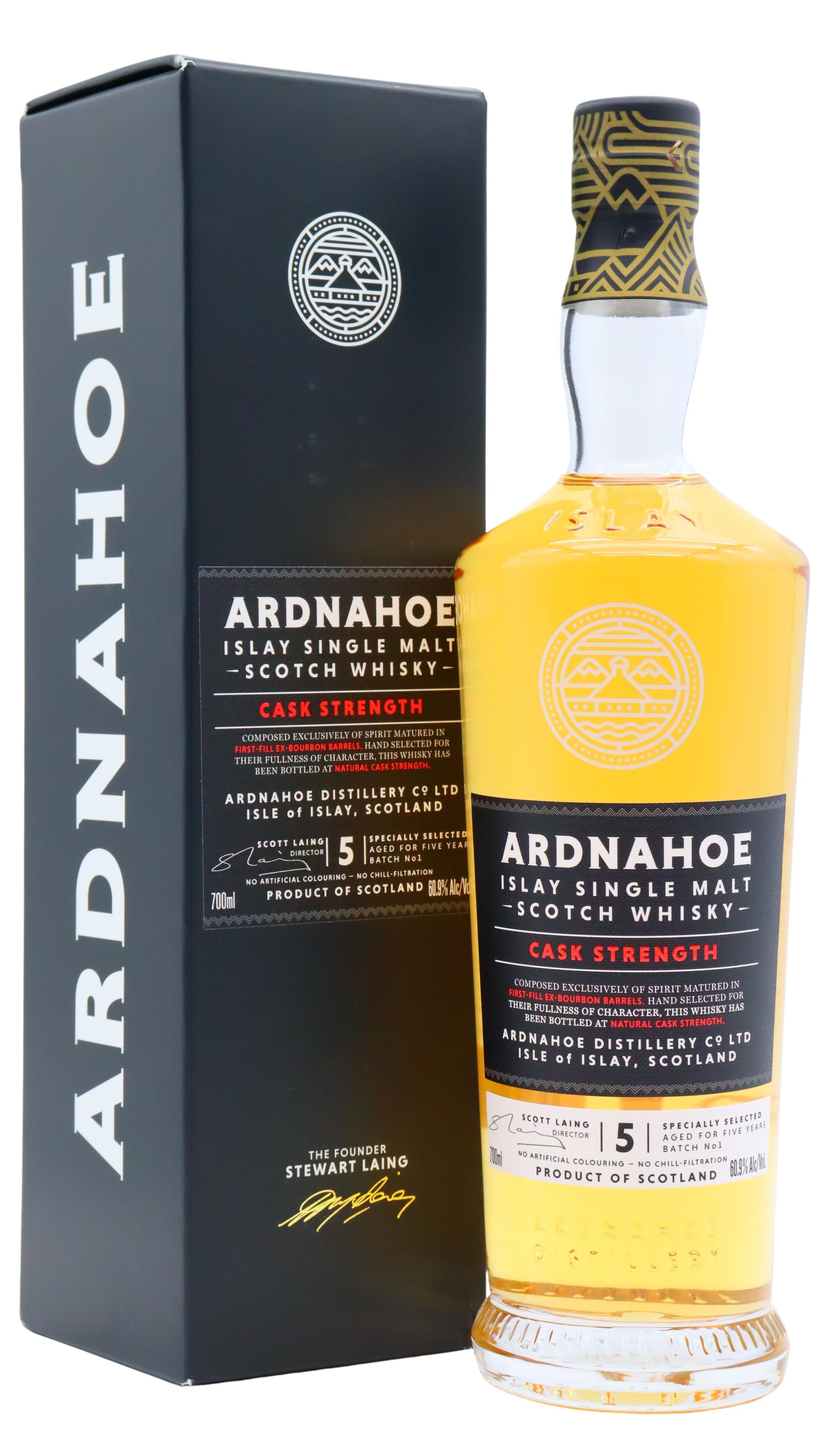 Ardnahoe - 5 year old Cask Strength Batch #1 Islay Single Malt