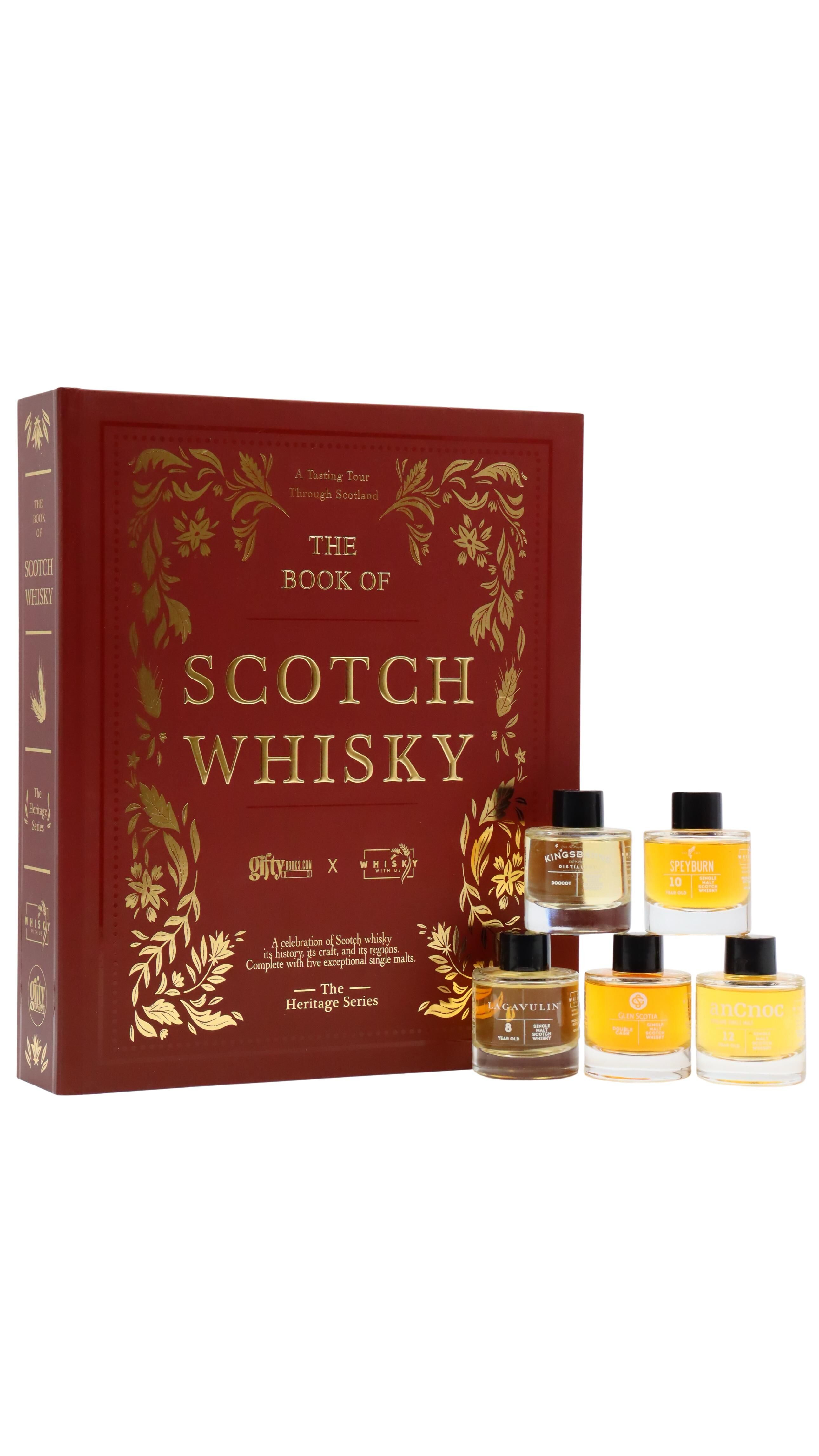 Whisky With Us - The Book Of Scotch Whisky Tasting Set 3cl x 5 40