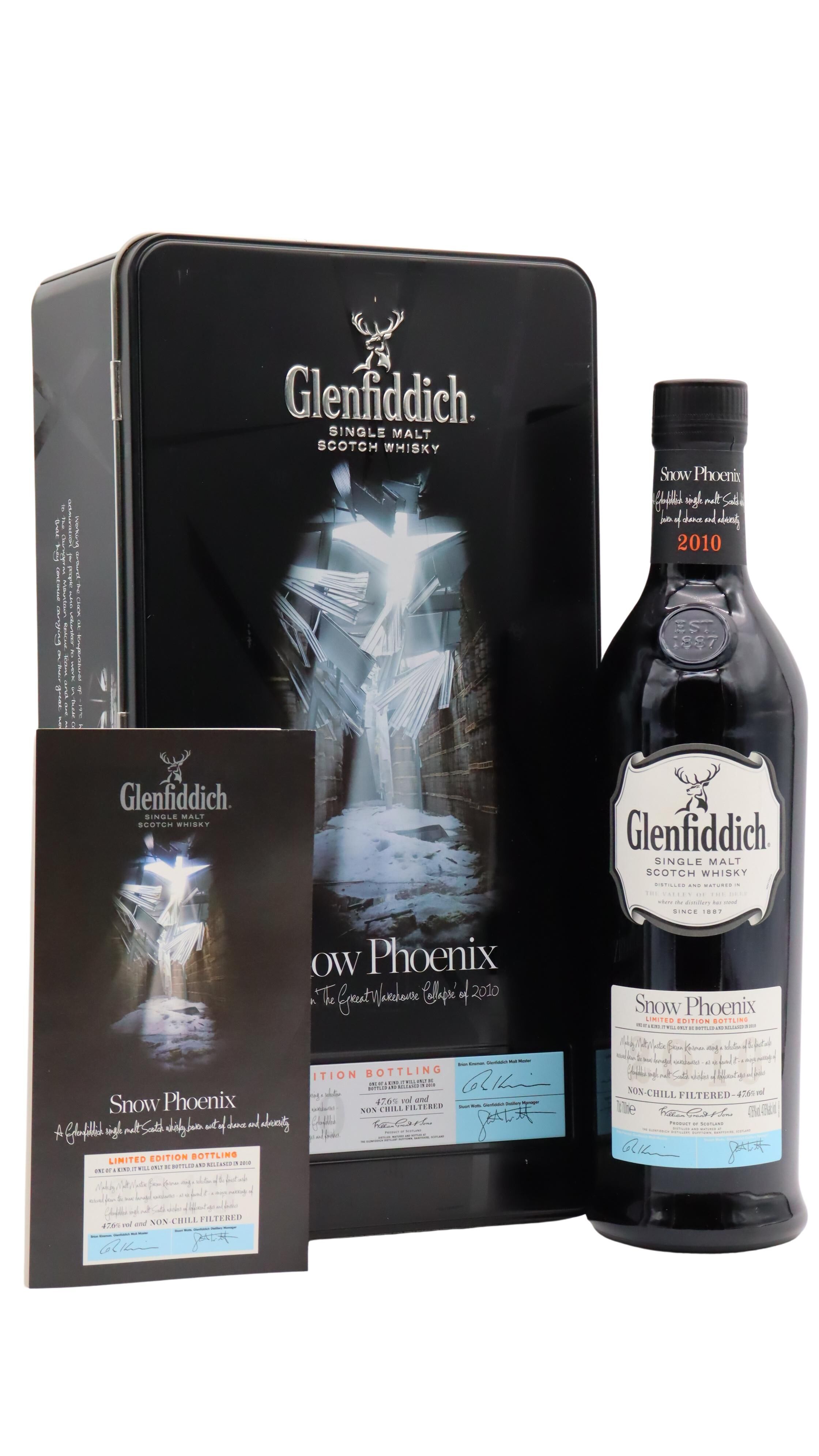 Glenfiddich - Snow Phoenix Single Malt Scotch Whisky 70cl 47.6
