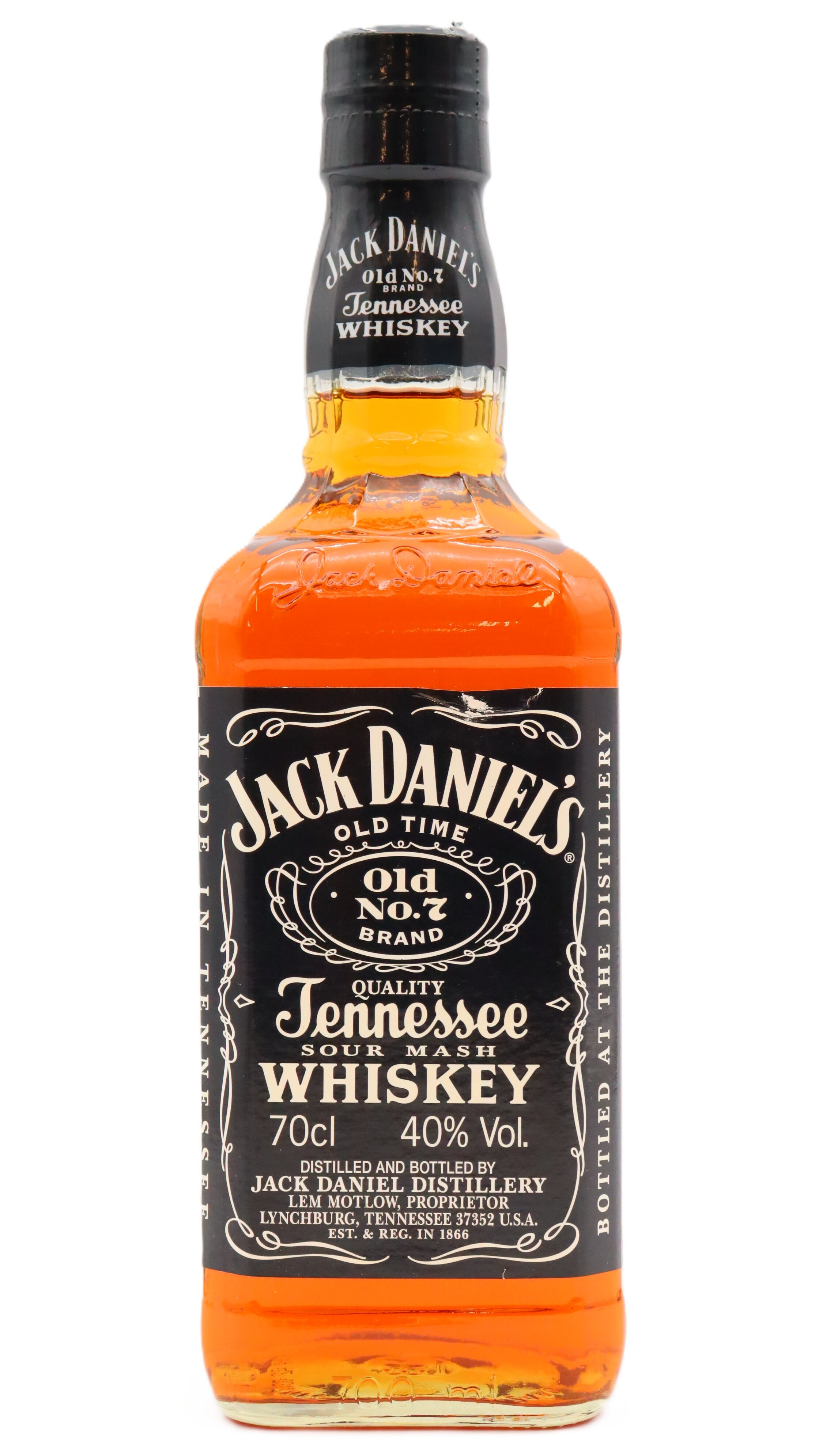 Jack Daniel's - Old No. 7 Tennessee Whiskey 70cl 40% ABV (Old