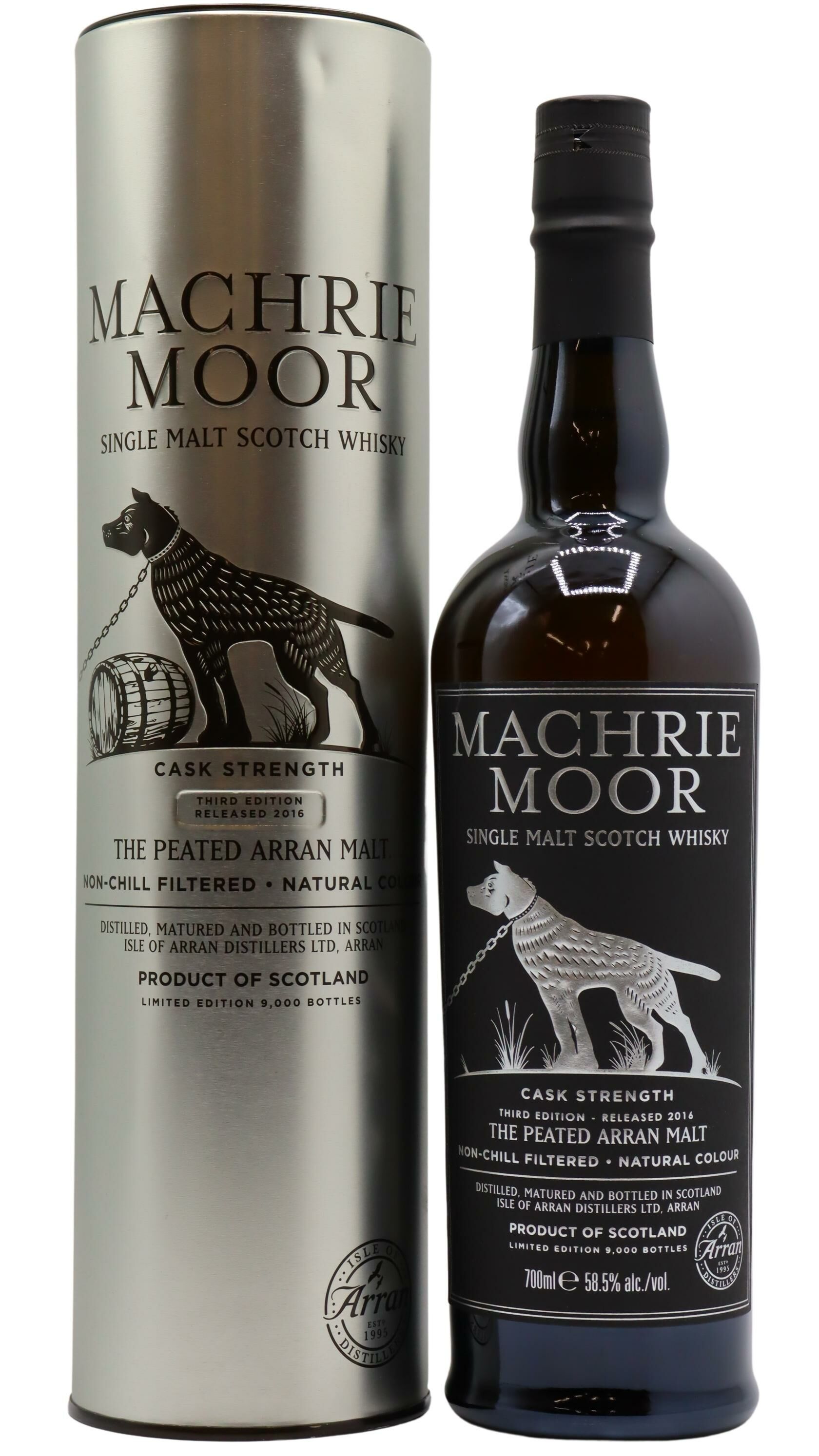 Arran & Machrie Moor シングルモルトウイスキー 3本セット Arran - Machrie Moor - 3rd Edition Cask Strength Single Malt