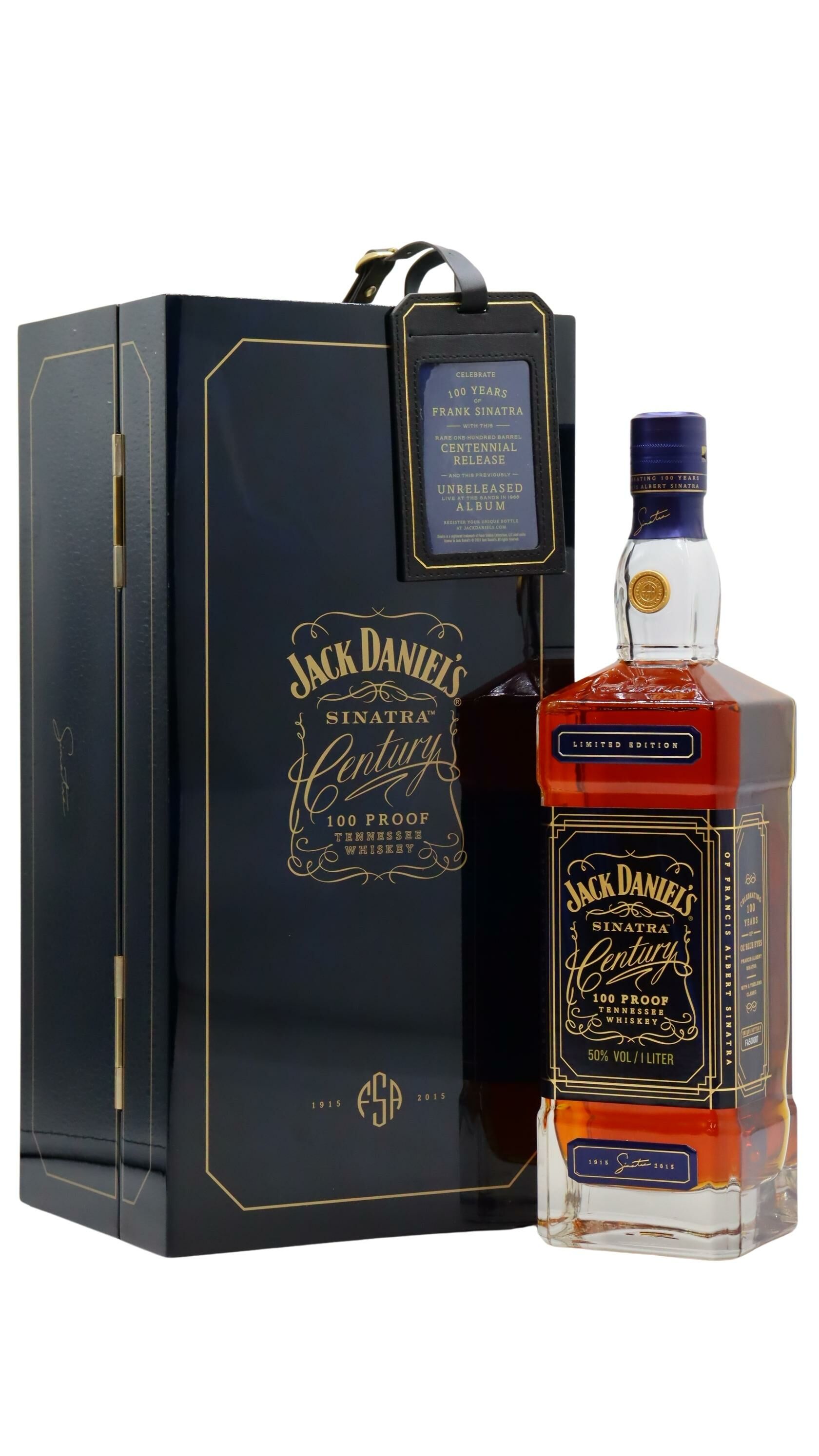 Jack Daniel's - Sinatra Century 100 Proof Tennessee Whiskey 100cl