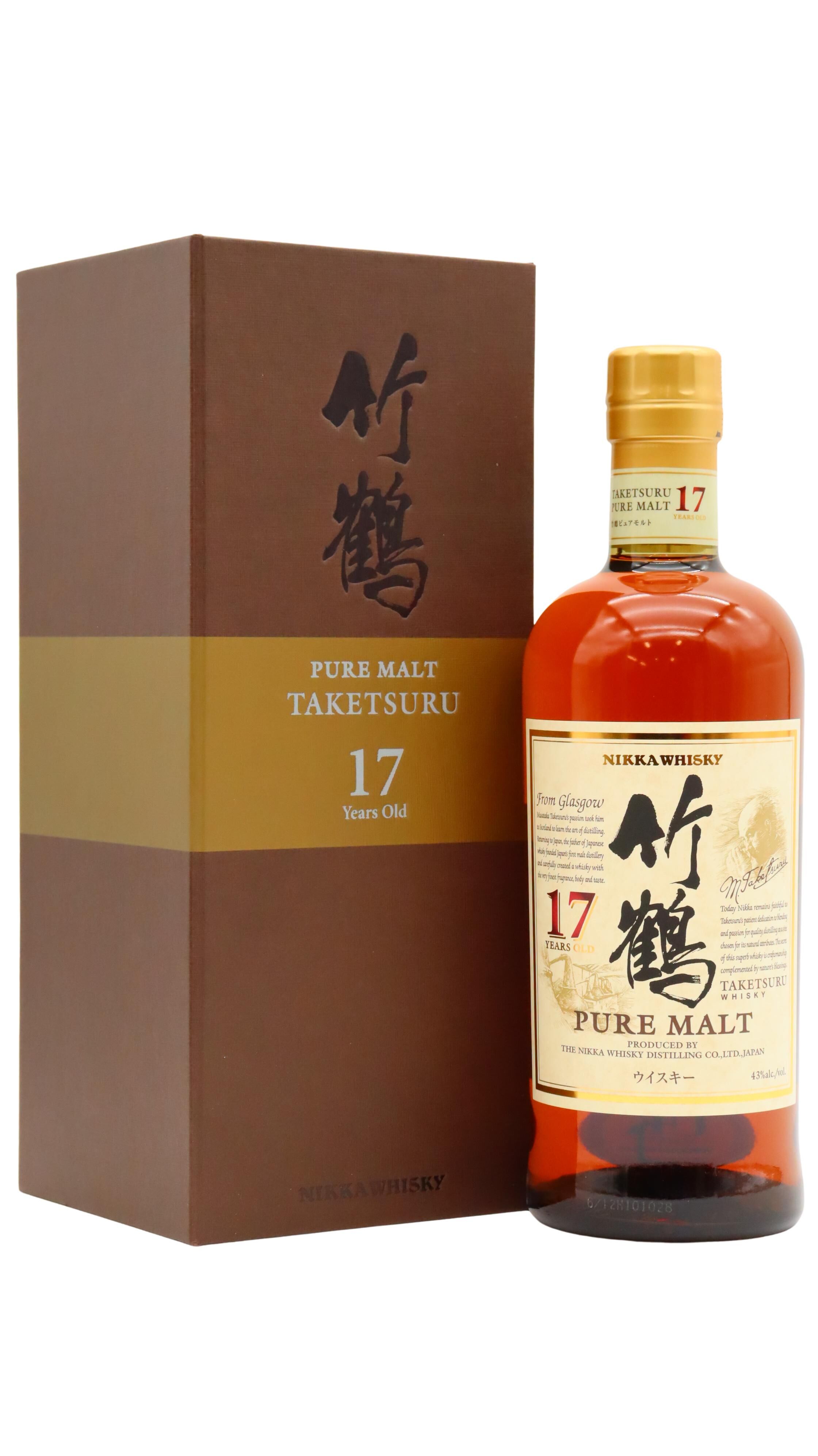 Nikka Taketsuru - 17 year old Pure Malt Japanese Whisky 70cl 43