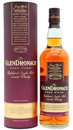 Glendronach - Port Wood Single Malt Scotch Whisky
