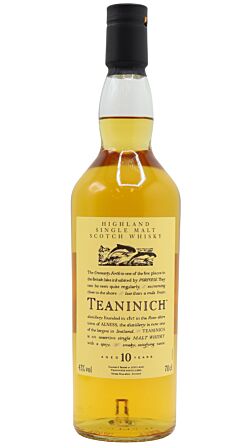 Teaninich - Flora & Fauna Single Malt Scotch 10 year old Whisky