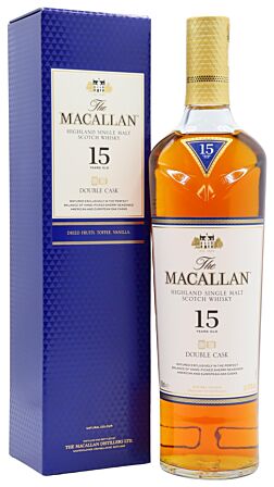 The Macallan - Double Cask Highland Single Malt Scotch 15 year old Whisky (Old Bottling)