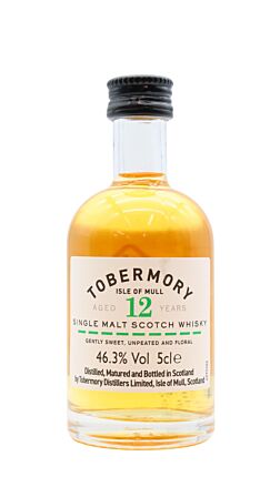 Tobermory - Single Malt Scotch 12 year old Whisky Miniature