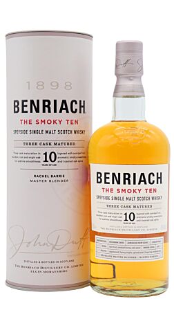Benriach - The Smoky Ten Speyside Single Malt Scotch 10 year old Whisky