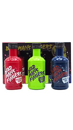 Dead Man's Fingers - Hazelnut, Lime & Raspberry Rum Miniature Gift Pack