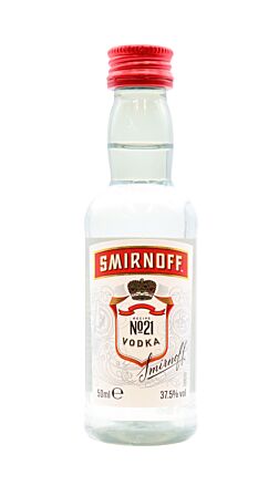 Smirnoff - No. 21 Red Label Vodka Miniature
