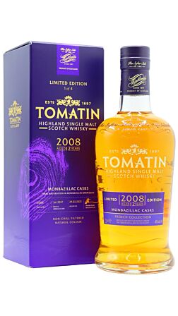 Tomatin - French Collection - Monbazillac Cask Highland Single Malt Scotch 2008 12 year old Whisky