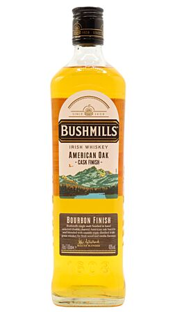 Bushmills - American Oak Cask Finish Irish Whiskey