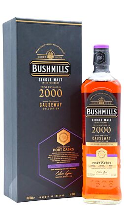 Bushmills - The Causeway Collection - Port Cask Finished 2000 20 year old Whiskey