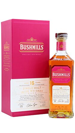 Bushmills - Irish Single Malt 16 year old Whiskey