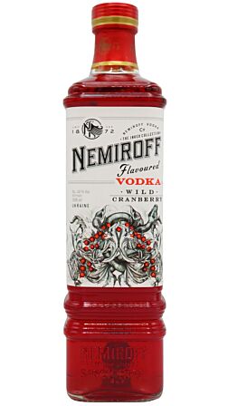 Nemiroff - The Inked Collection - Wild Cranberry Ukrainian Vodka (1 Litre)