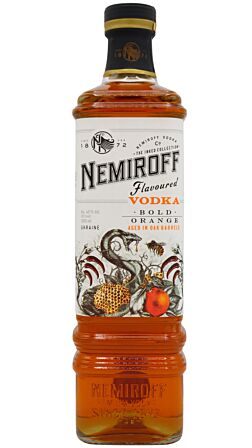 Nemiroff - The Inked Collection - Bold Orange Ukrainian Vodka (1 Litre)