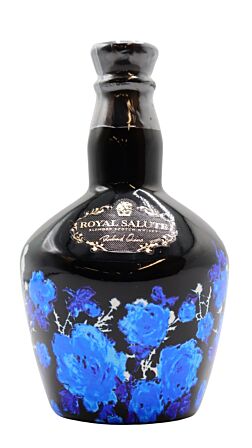 Royal Salute - Richard Quinn Couture Collection - Black Flagon Blended Scotch 21 year old Whisky Miniature