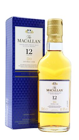 The Macallan - Double Cask  Highland Single Malt Scotch 12 year old Whisky Miniature