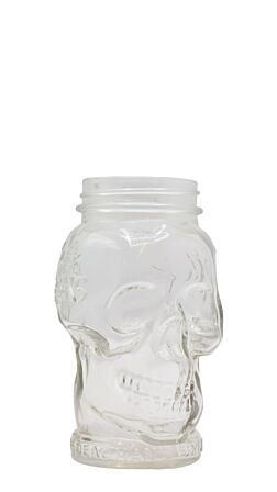 Dead Man's Fingers Skull Glass