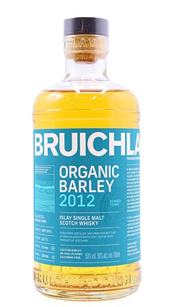 Bruichladdich - Organic Barley Islay Single Malt Scotch 2012 10 year old Whisky