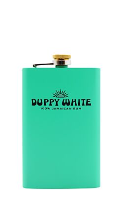 Duppy White Hip Flask