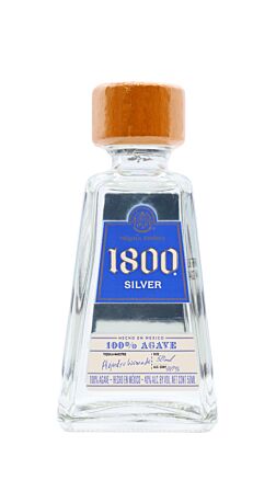 1800 - Silver Tequila Miniature