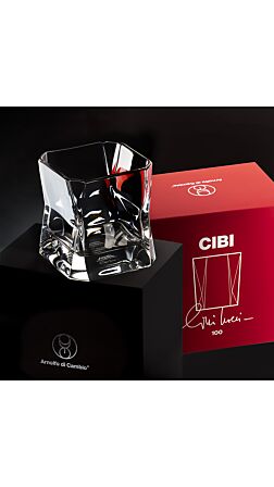 Cibi - Large Blade Runner Glass In Gift Box - Cini Boeri 100th Anniversary Limited Edition