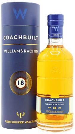 Coachbuilt - FW18 Williams Racing Edition Blended Scotch 18 year old Whisky (Jenson Button)