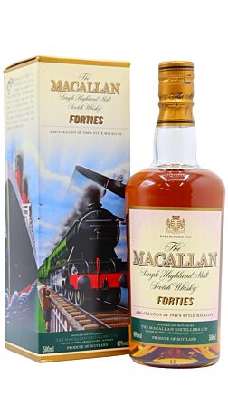 The Macallan - Travel Series Forties 1940's Single Malt Scotch Whisky