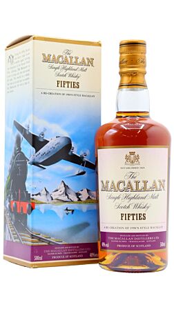 The Macallan - Travel Series Fifties 1950's Single Malt Scotch Whisky